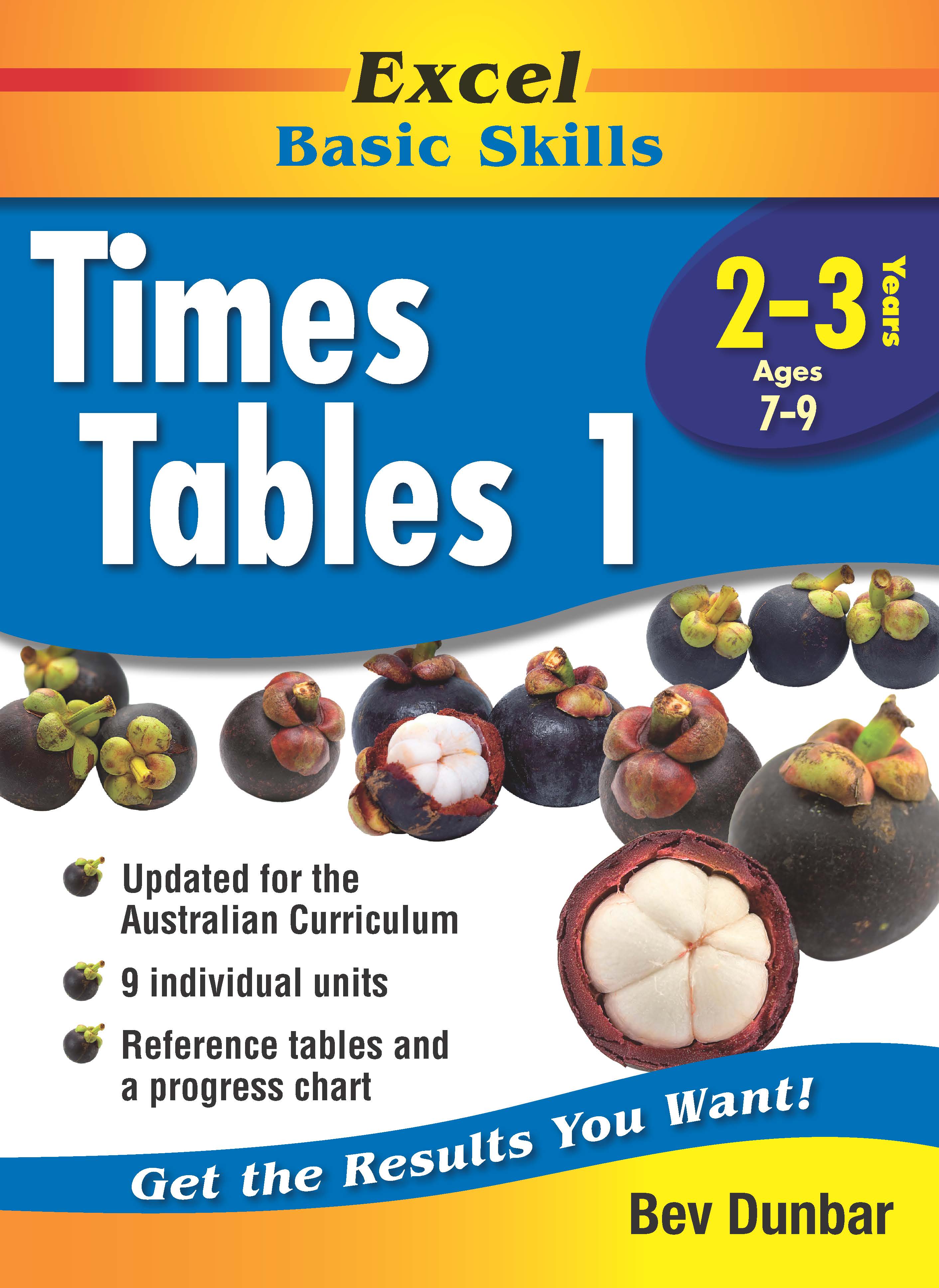 Picture of Excel Basic Skills Workbook: Times Tables 1 Years 2-3