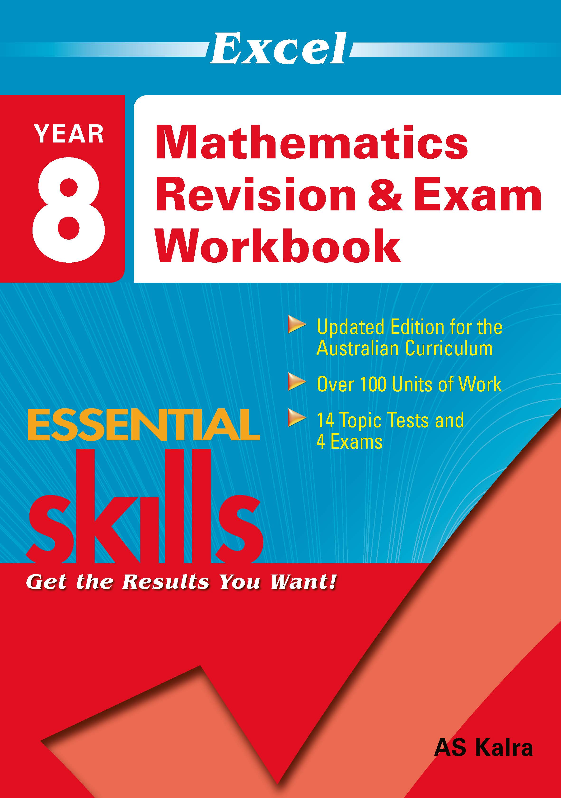 Picture of Excel Essential Skills: Mathematics Revision & Exam Workbook Year 8