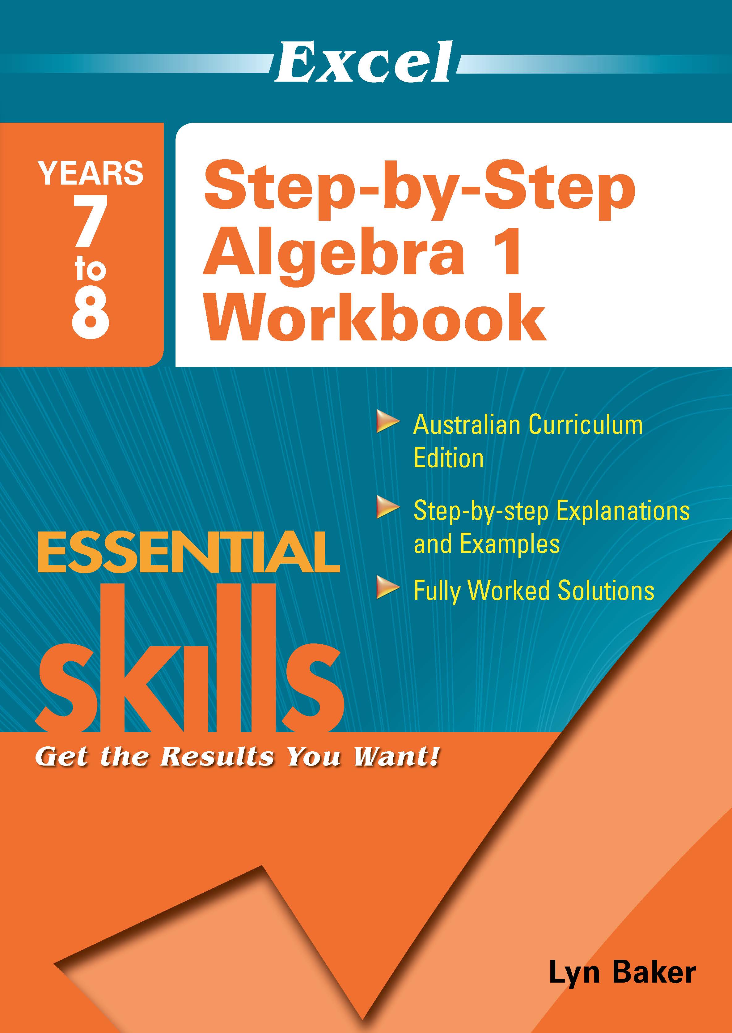 圖片 Excel Essential Skills: Step-by-Step Algebra 1 Workbook Years 7-8