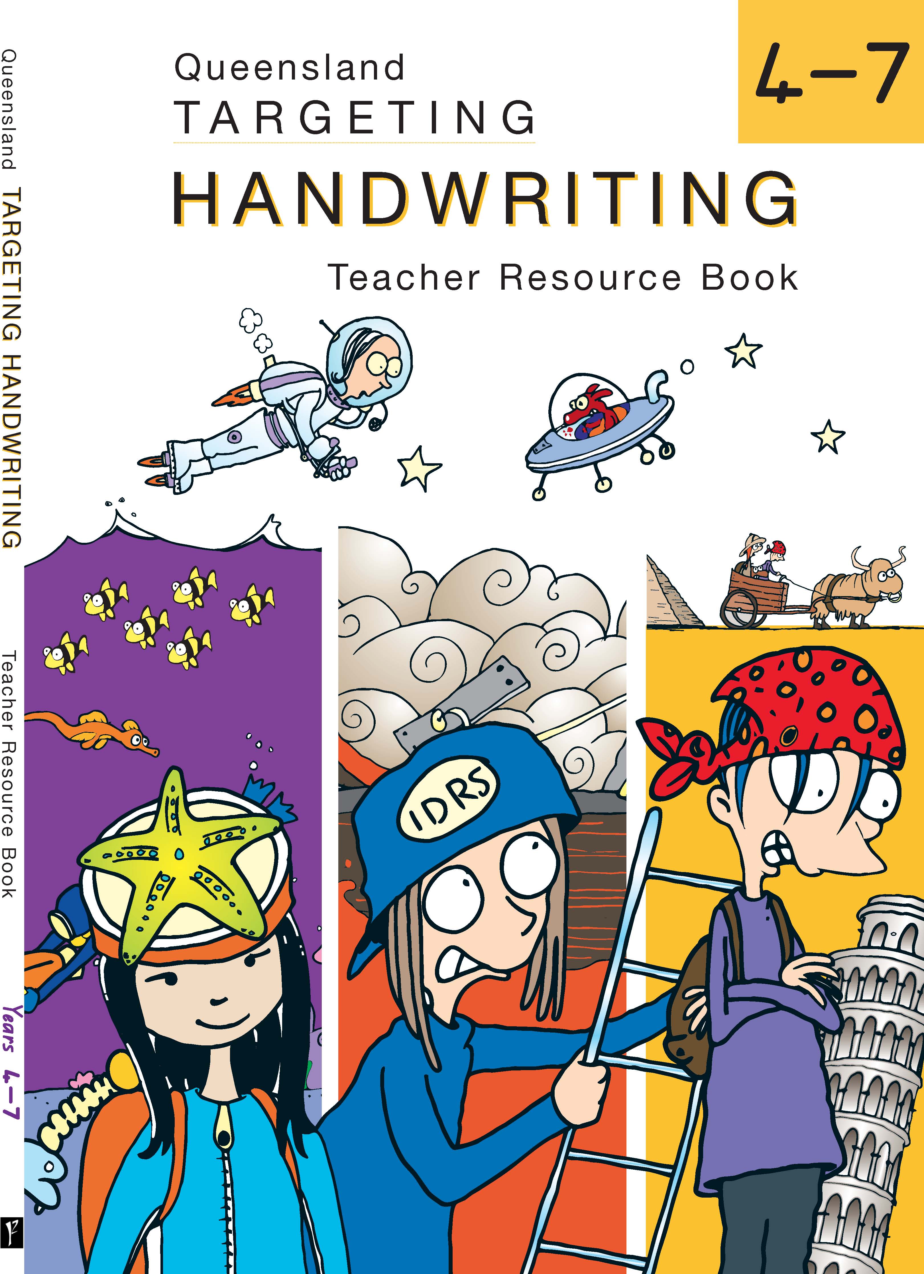Picture of QLD Targeting Handwriting Teacher Resource Book Years 4-7