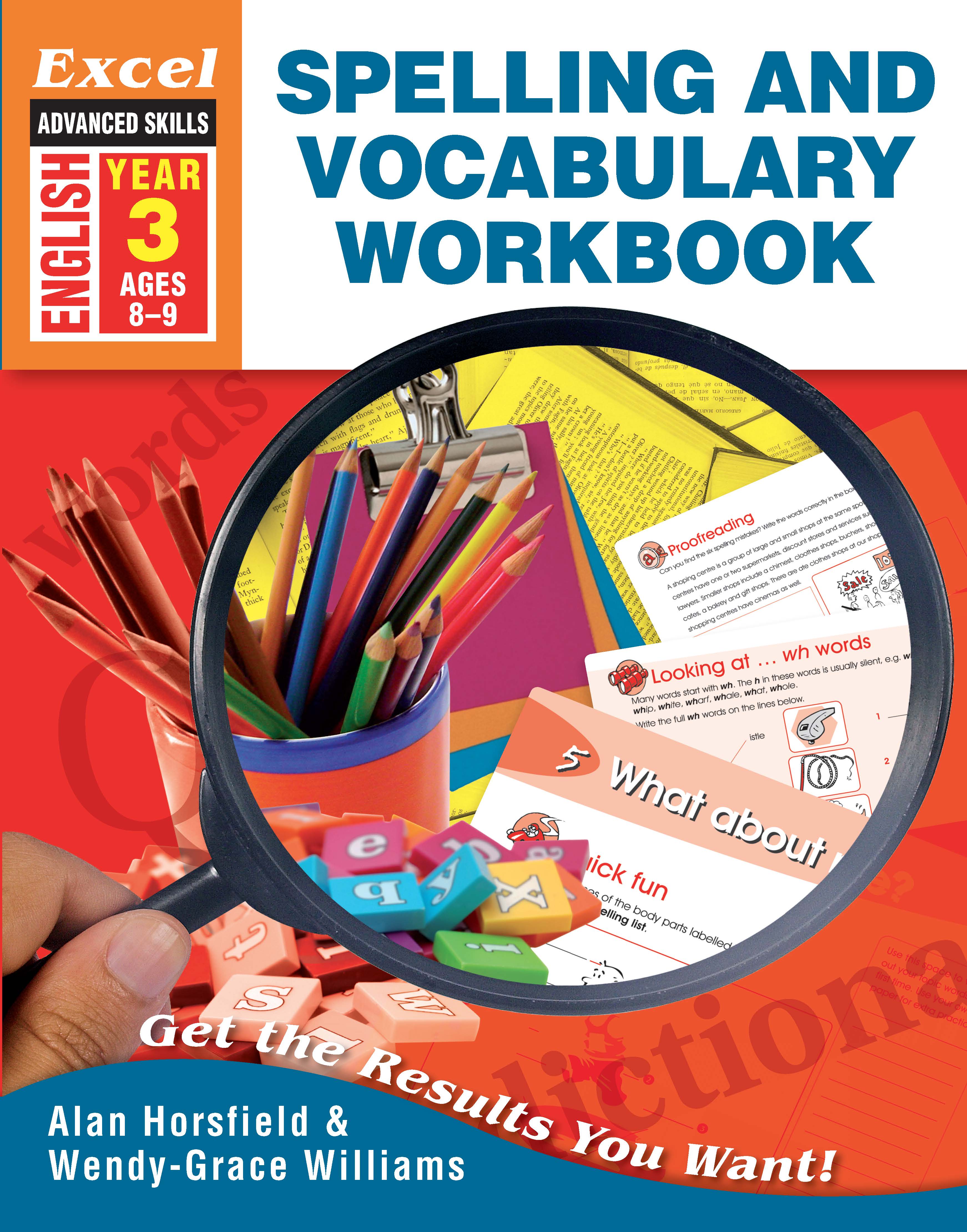 Picture of Excel Advanced Skills Workbook: Spelling and Vocabulary Workbook Year 3