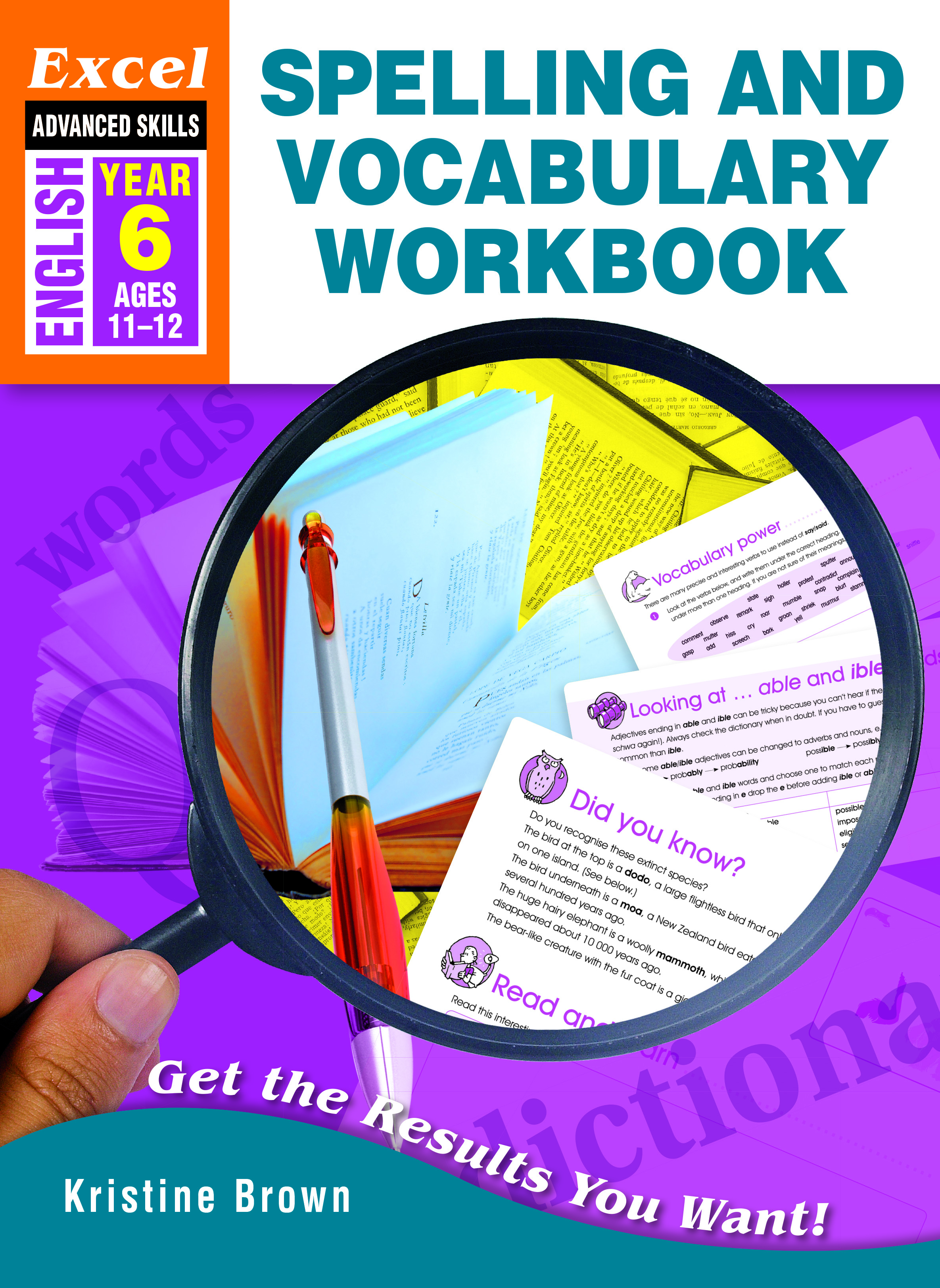 Picture of Excel Advanced Skills Workbook: Spelling and Vocabulary Workbook Year 6