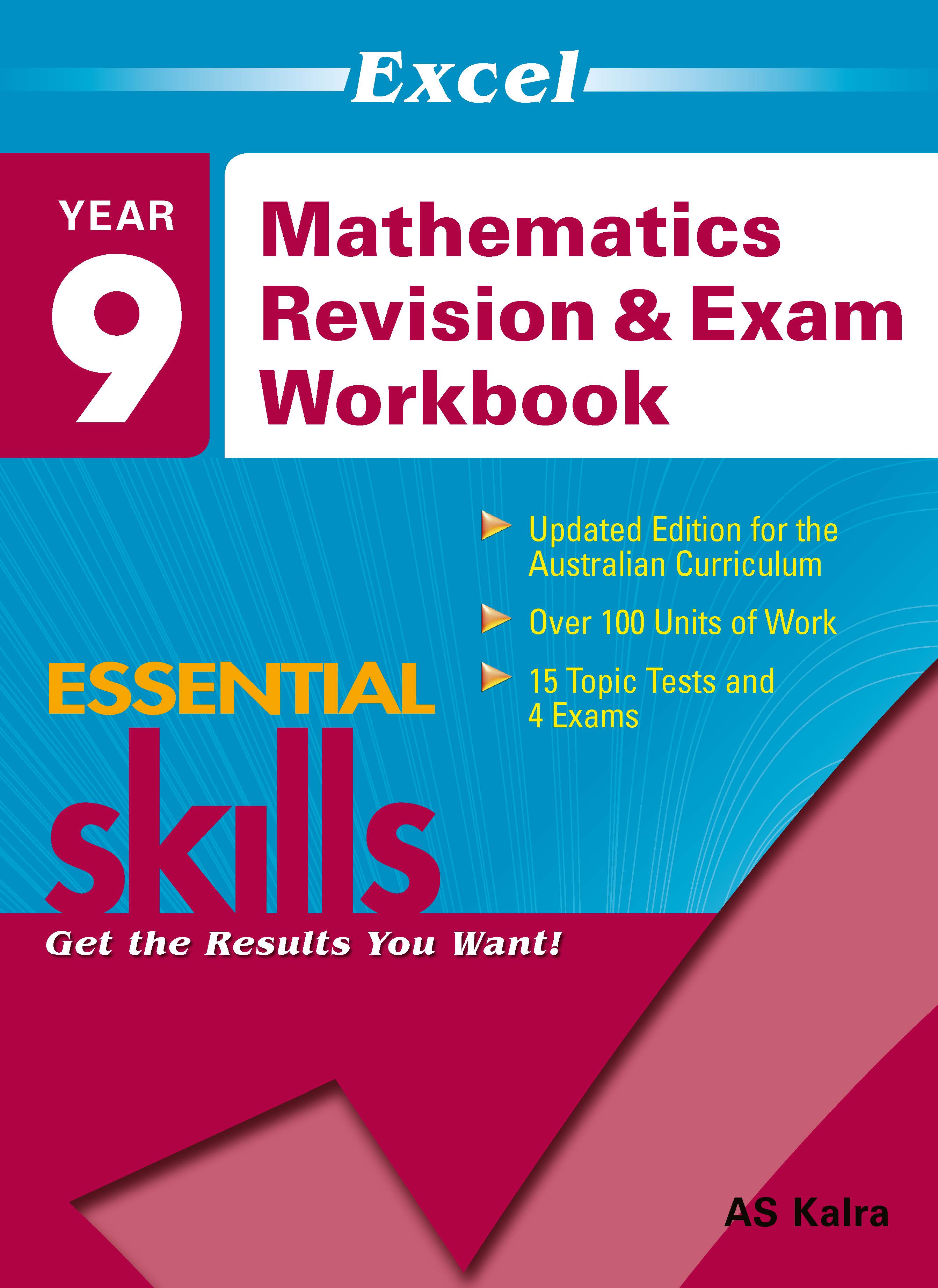Picture of Excel Essential Skills: Mathematics Revision & Exam Workbook Year 9