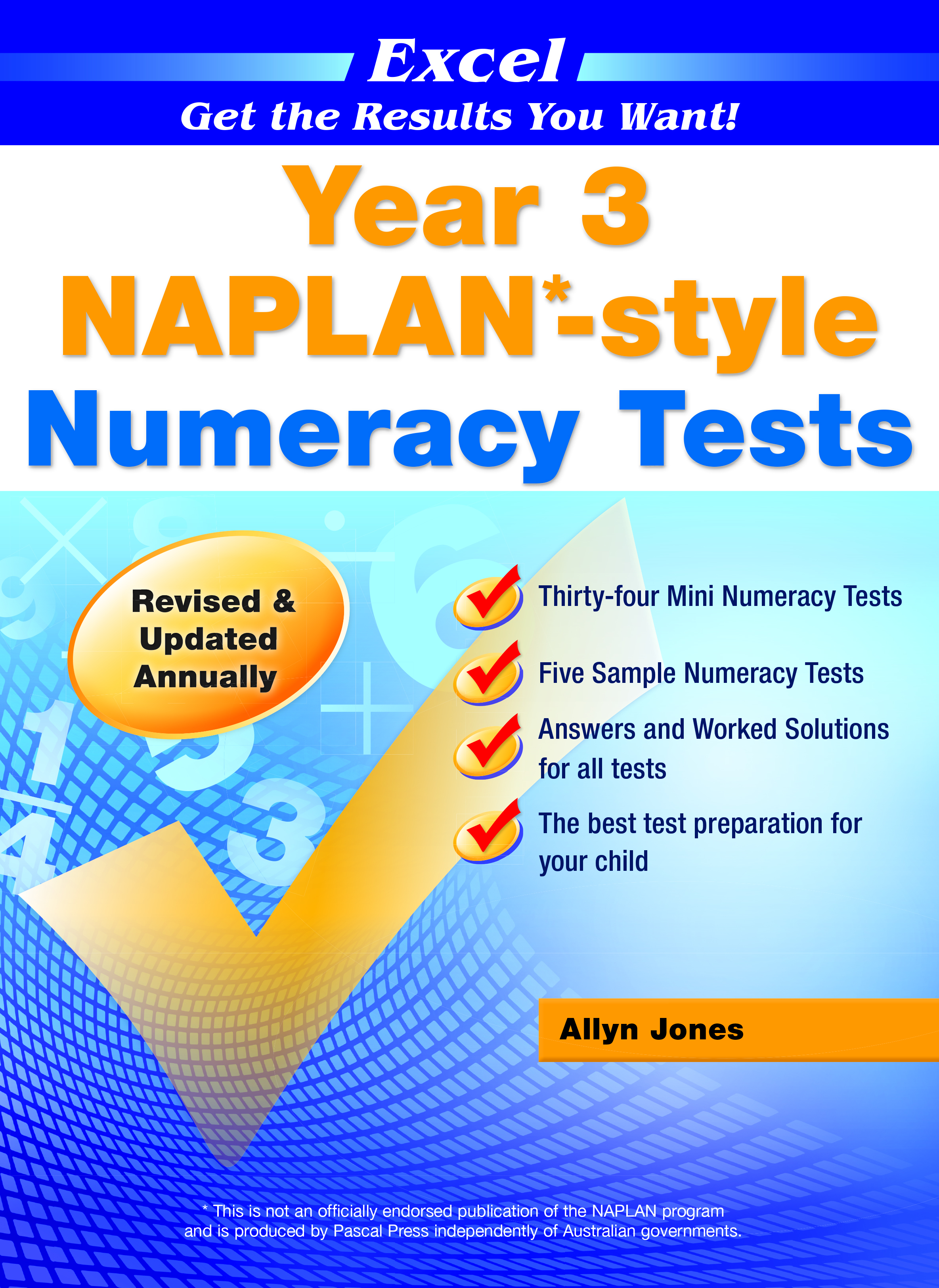 Picture of Excel NAPLAN*-style Numeracy Tests Year 3