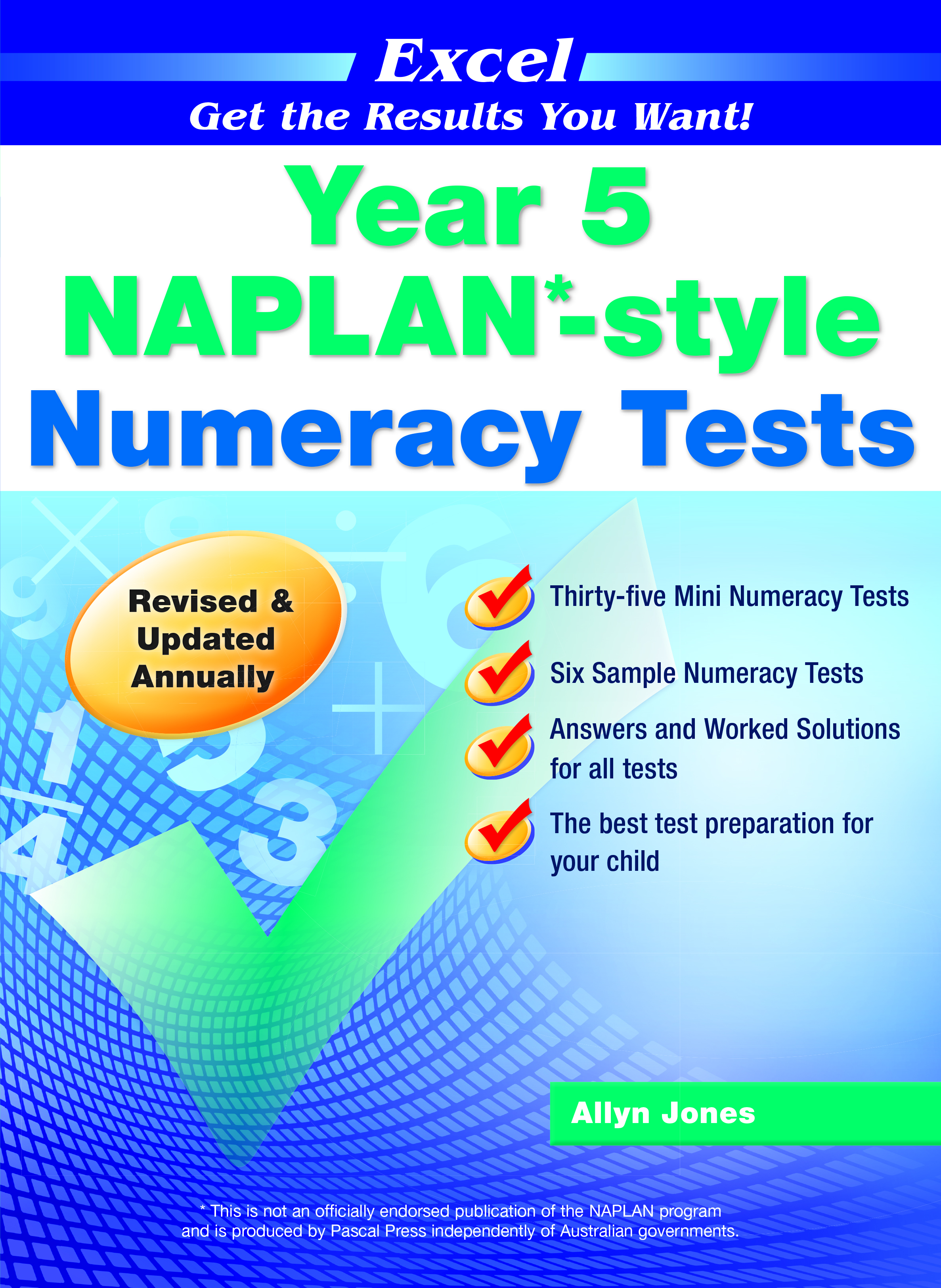Picture of Excel NAPLAN*-style Numeracy Tests Year 5
