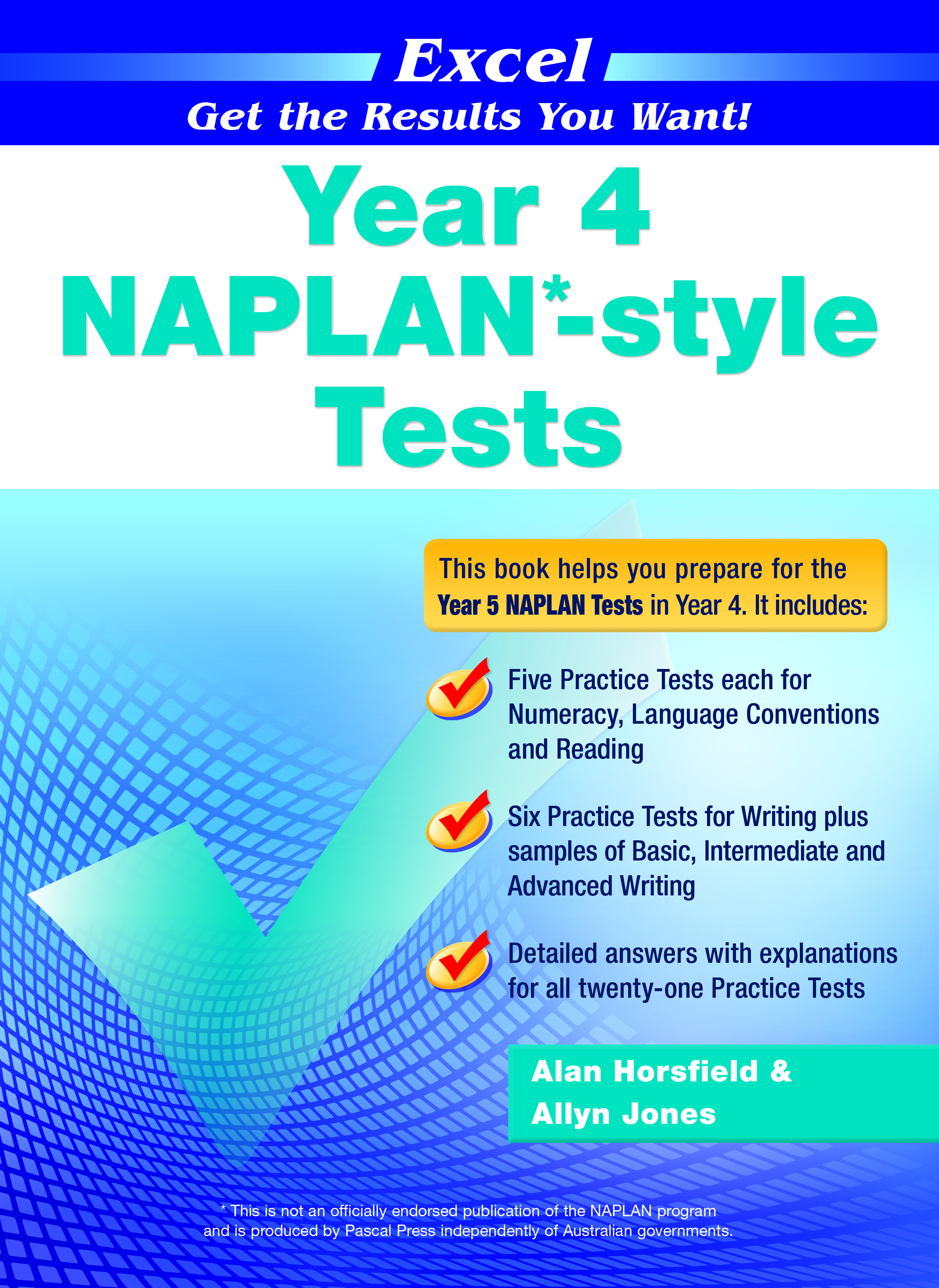 Picture of Excel NAPLAN*-style Tests Year 4