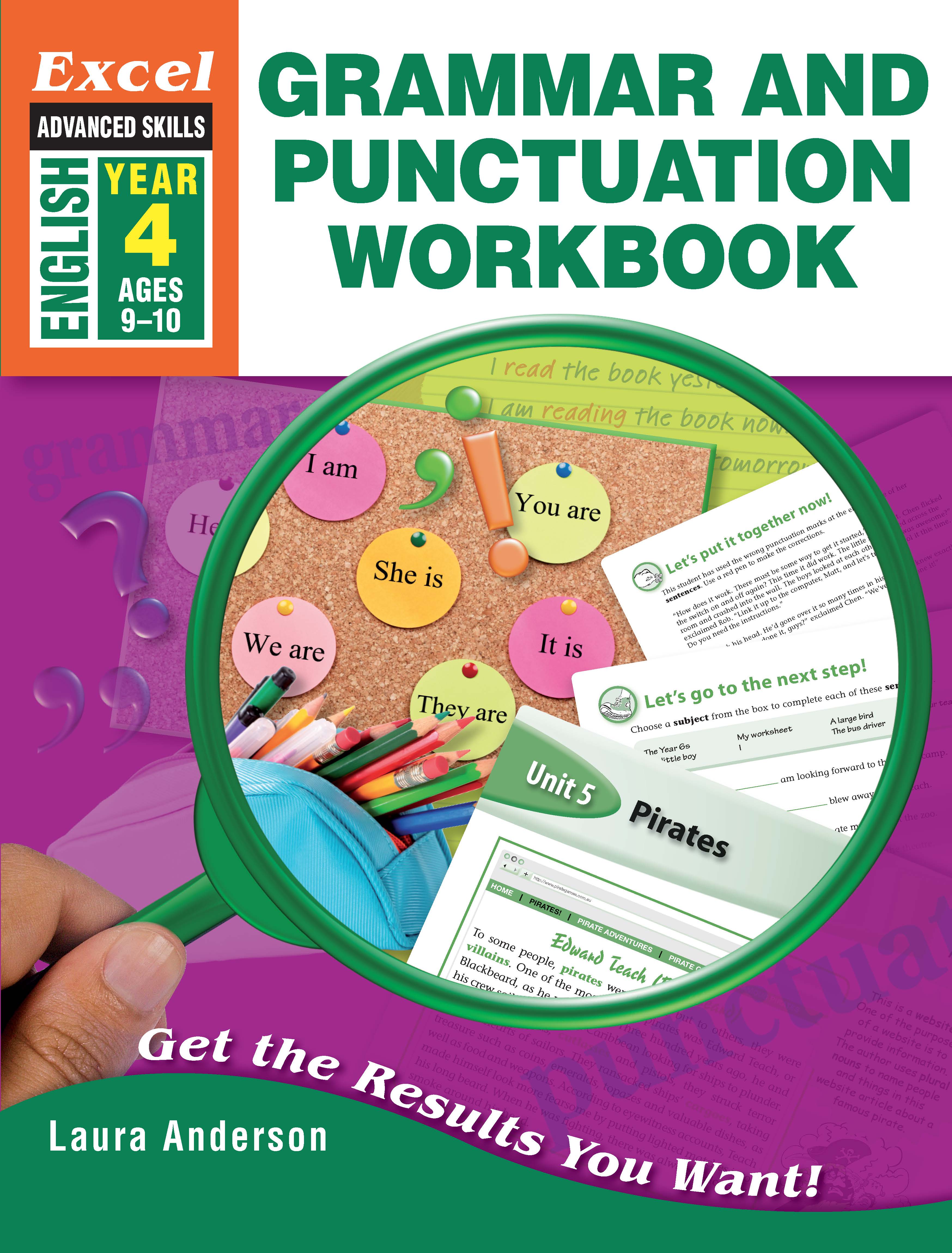 Picture of Excel Advanced Skills Workbook: Grammar and Punctuation Workbook Year 4
