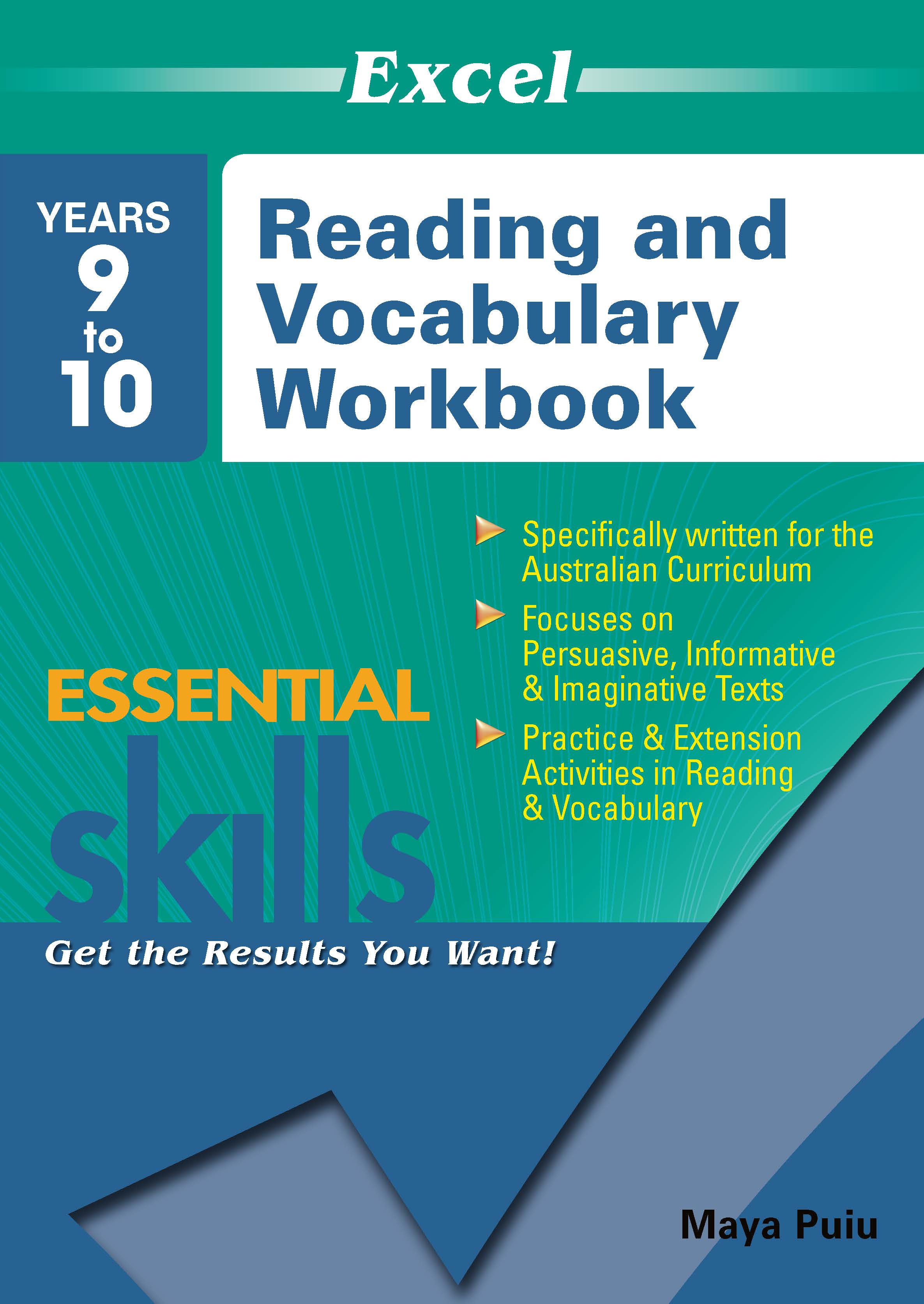 圖片 Excel Essential Skills: Reading and Vocabulary Workbook Years 9-10