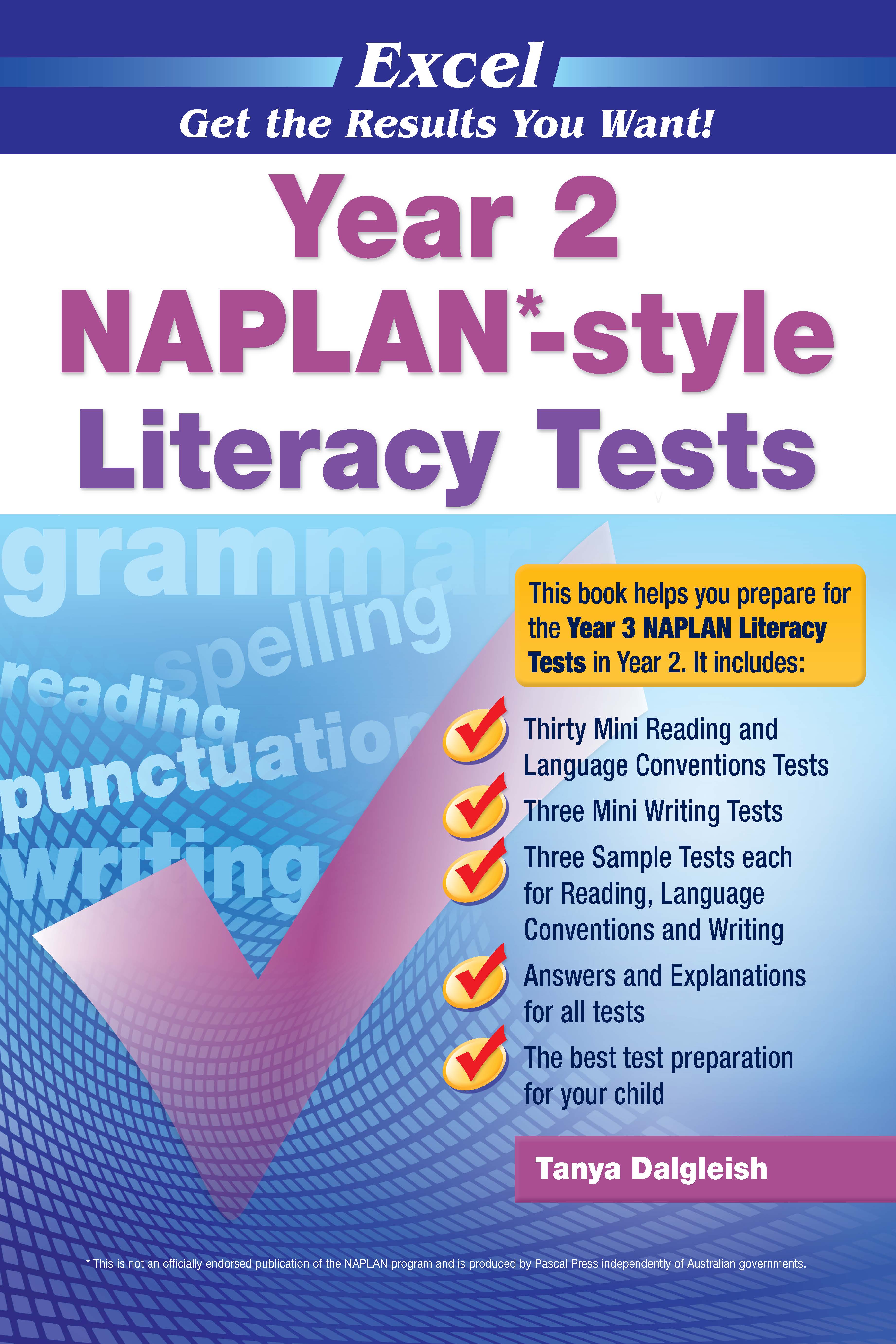 Picture of Excel NAPLAN*-style Literacy Tests Year 2