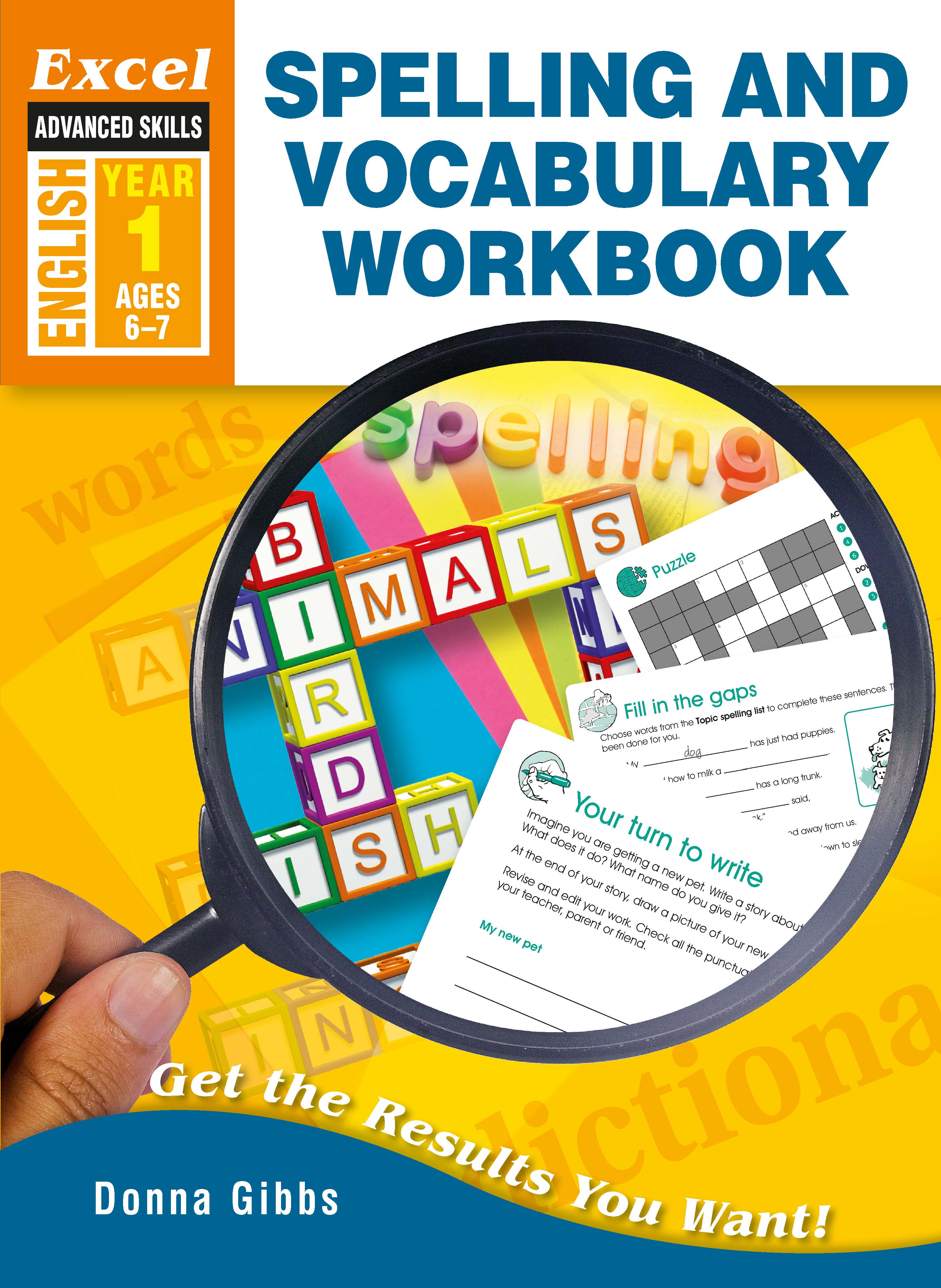 圖片 Excel Advanced Skills Workbook: Spelling and Vocabulary Workbook Year 1