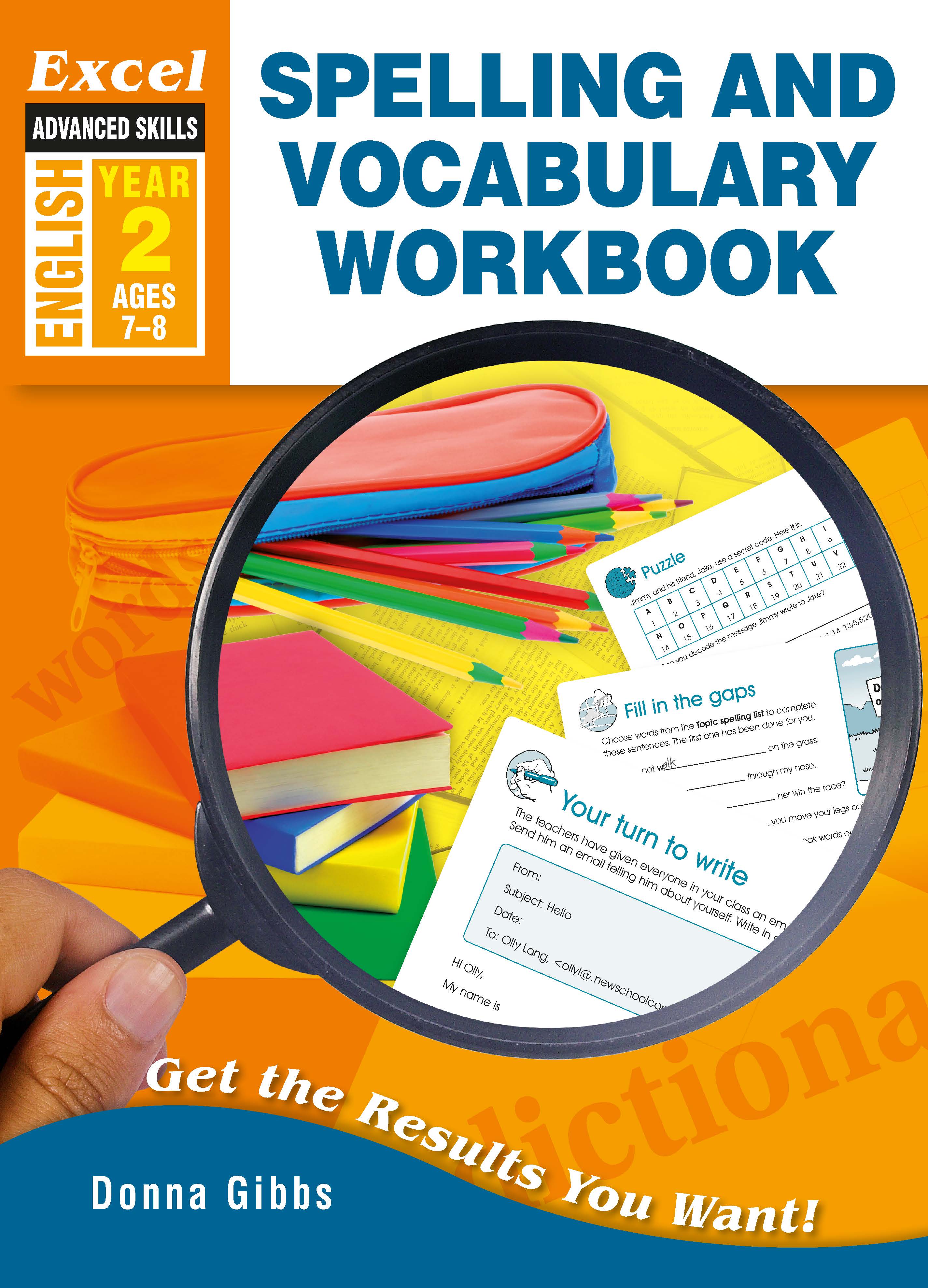 圖片 Excel Advanced Skills Workbook: Spelling and Vocabulary Workbook Year 2