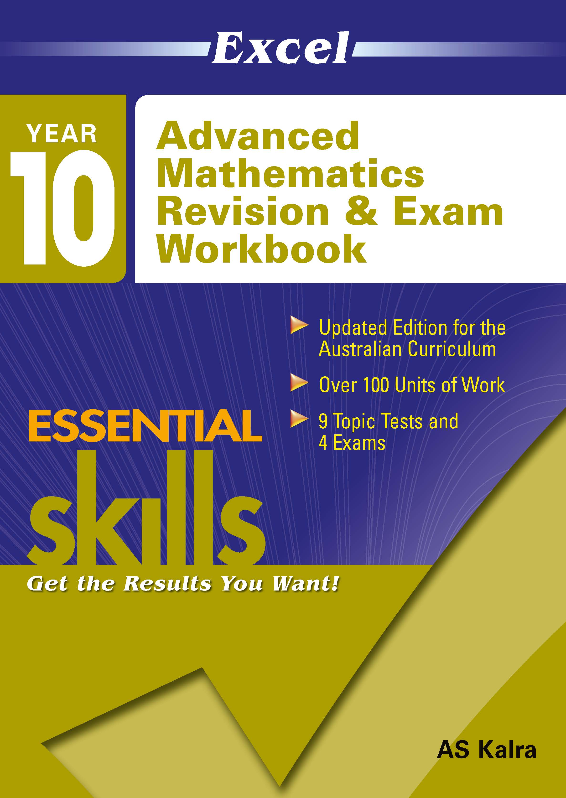 圖片 Excel Essential Skills: Advanced-level Mathematics Revision & Exam Workbook Year 10