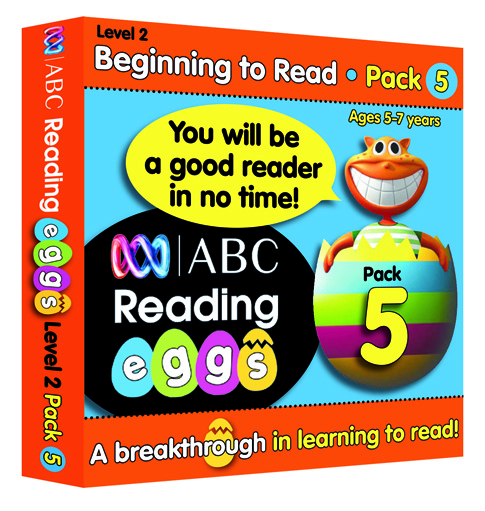 Picture of ABC Reading Eggs Level 2 Beginning to Read Book Pack 5 Ages 5-7