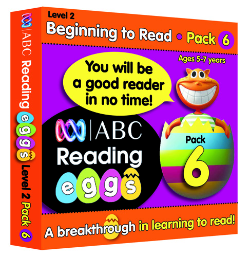 Picture of ABC Reading Eggs Level 2 Beginning to Read Book Pack 6 Ages 5-7