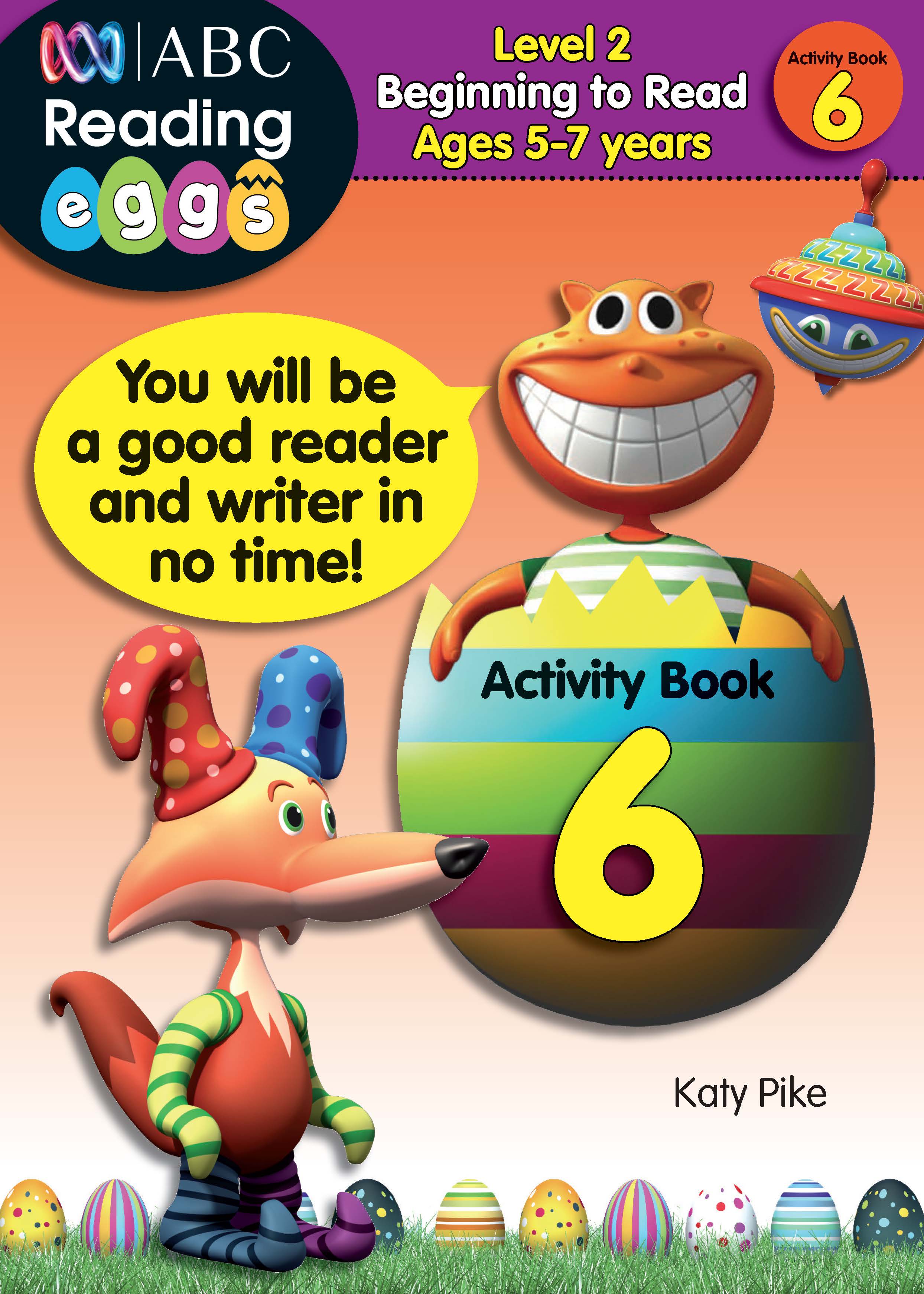 Picture of ABC Reading Eggs Level 2 Beginning to Read Activity Book 6 Ages 5-7