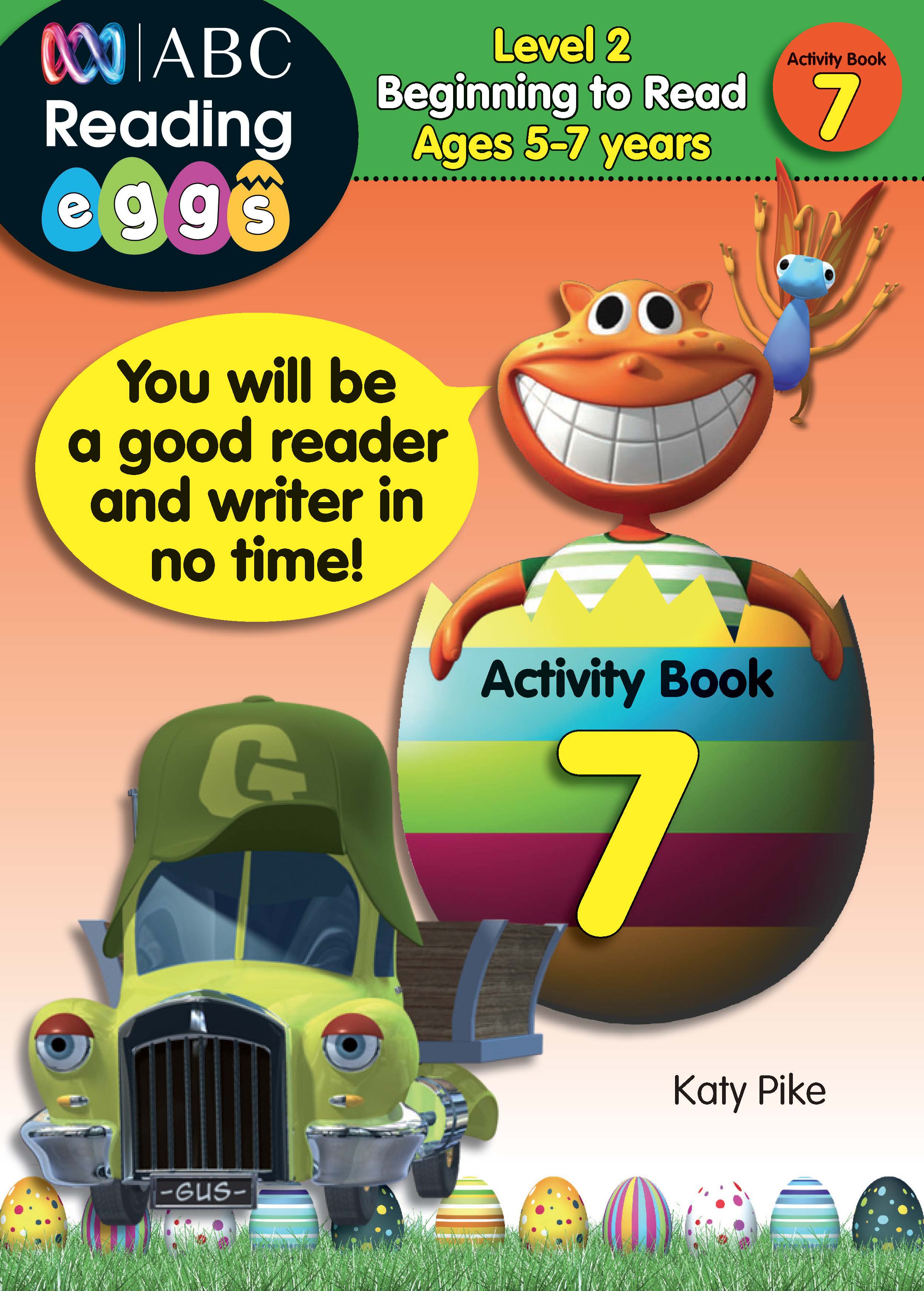 Picture of ABC Reading Eggs Level 2 Beginning to Read Activity Book 7 Ages 5-7