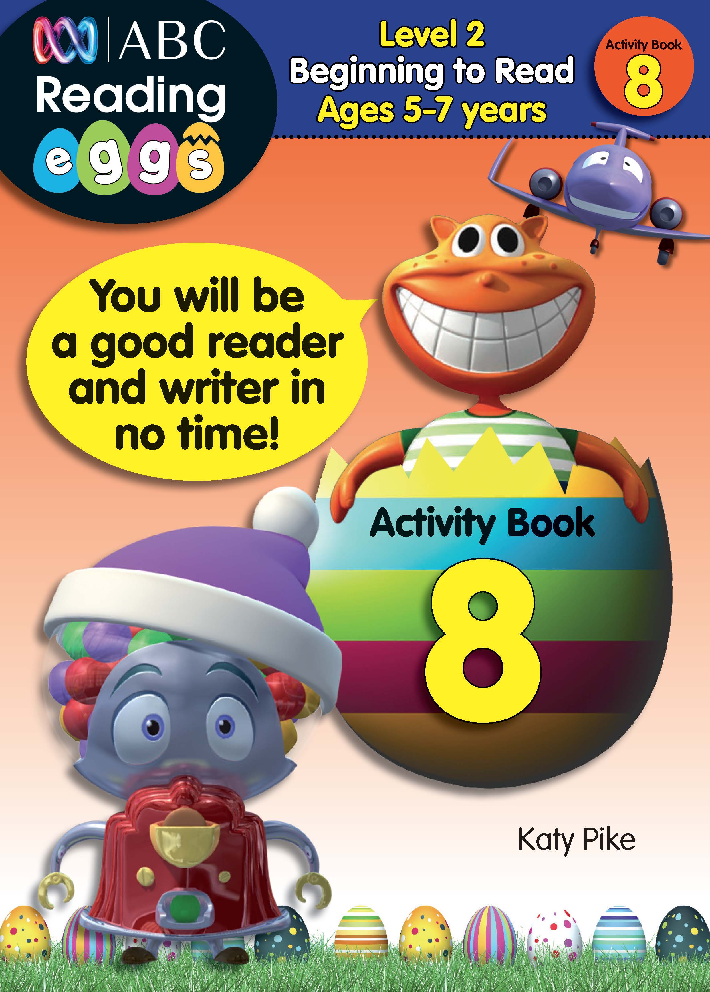 Picture of ABC Reading Eggs Level 2 Beginning to Read Activity Book 8 Ages 5-7