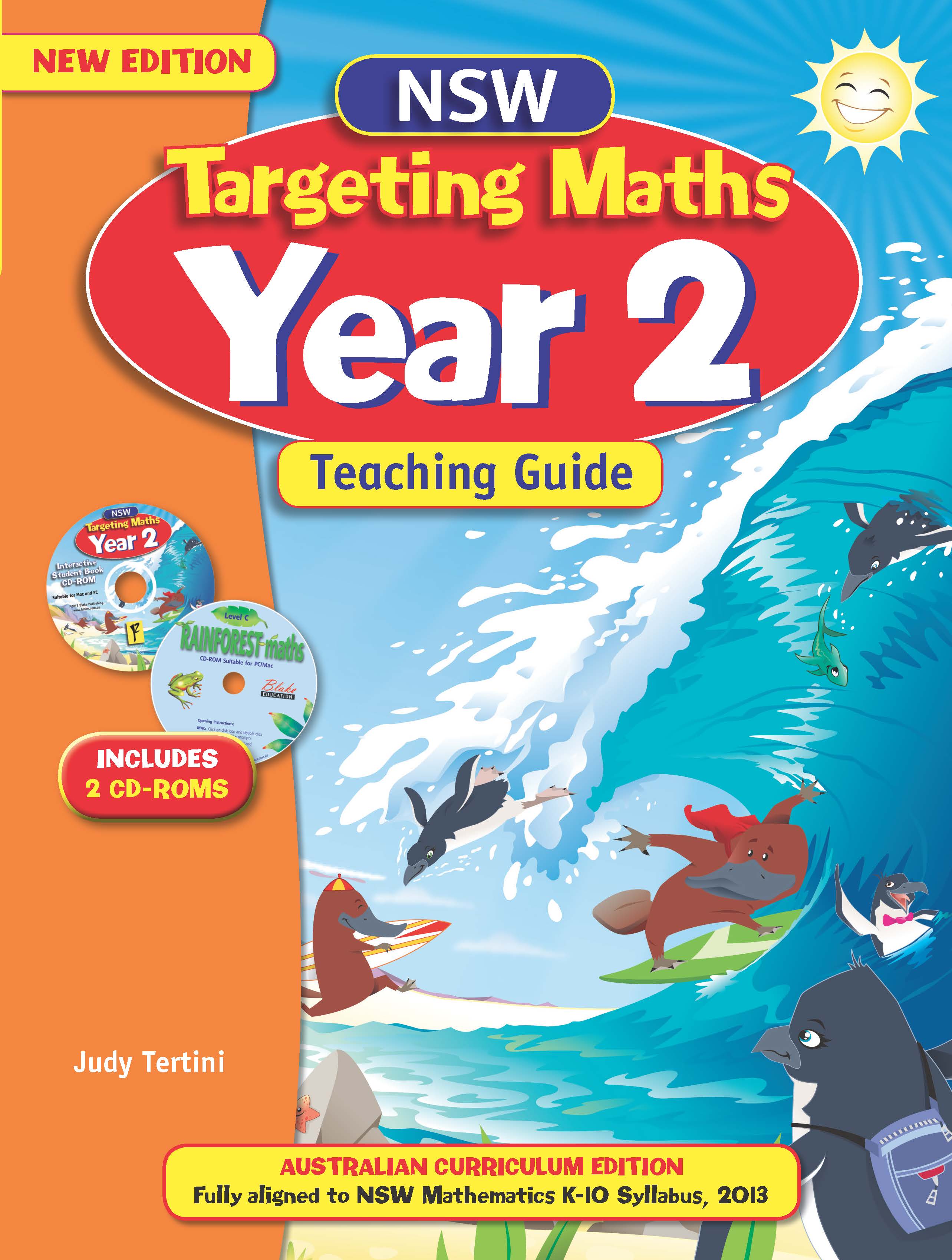 Picture of NSW Targeting Maths Australian Curriculum Teaching Guide Year 2