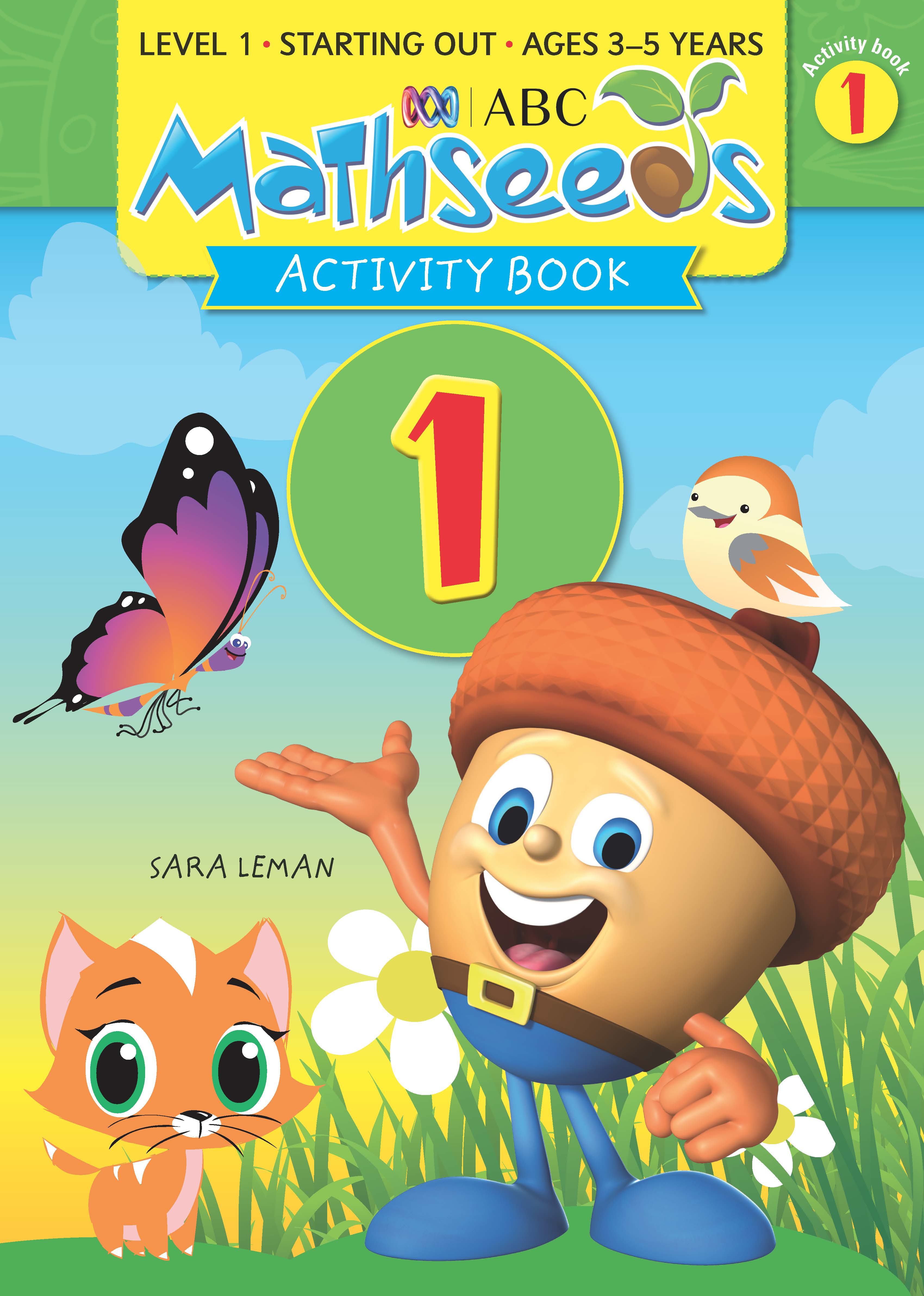 Picture of ABC Mathseeds Activity Book 1 Level 1 Ages 3-5