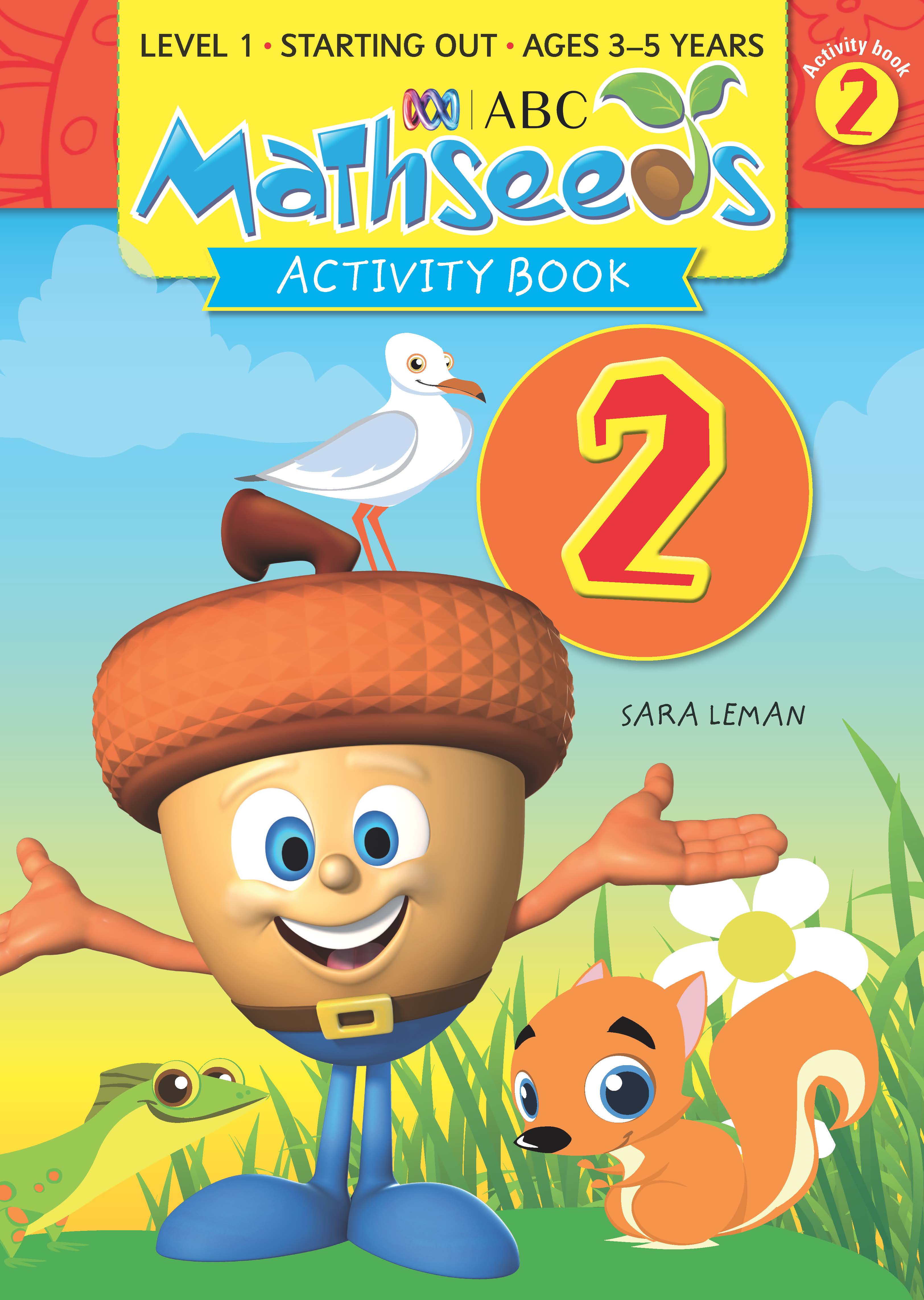 Picture of ABC Mathseeds Activity Book 2 Level 1 Ages 3-5