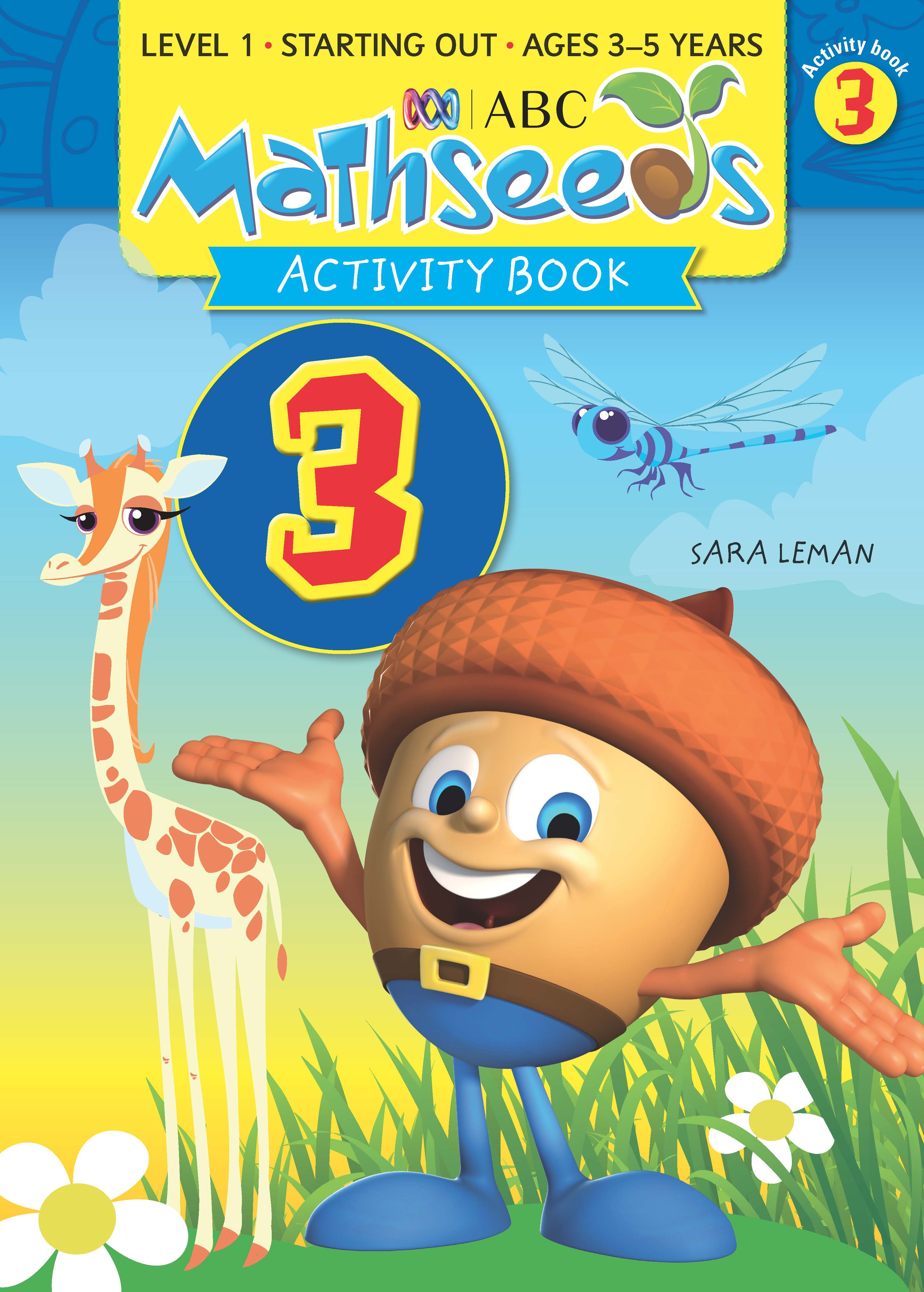 Picture of ABC Mathseeds Activity Book 3 Level 1 Ages 3-5