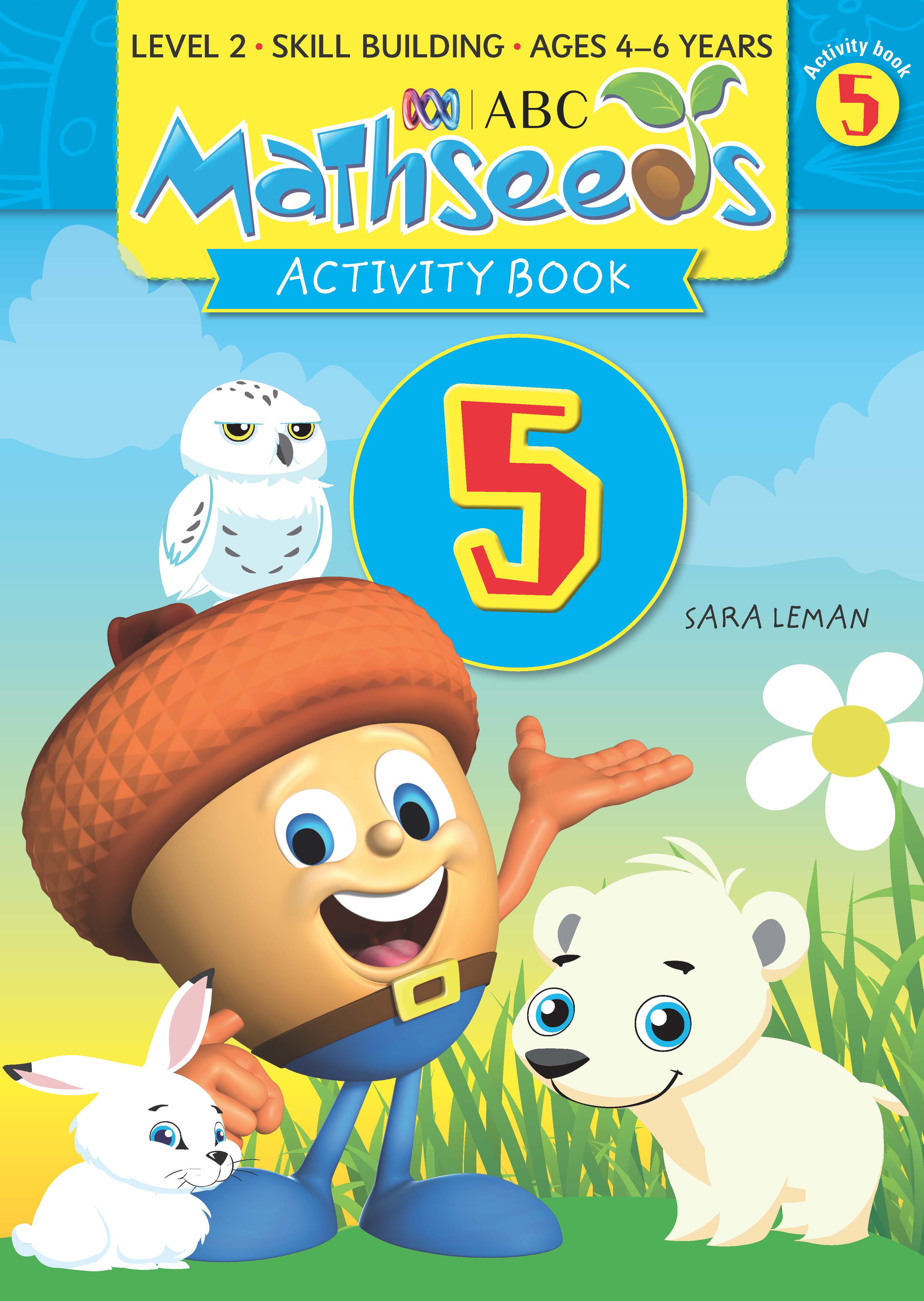 Picture of ABC Mathseeds Activity Book 5 Level 2 Ages 4-6