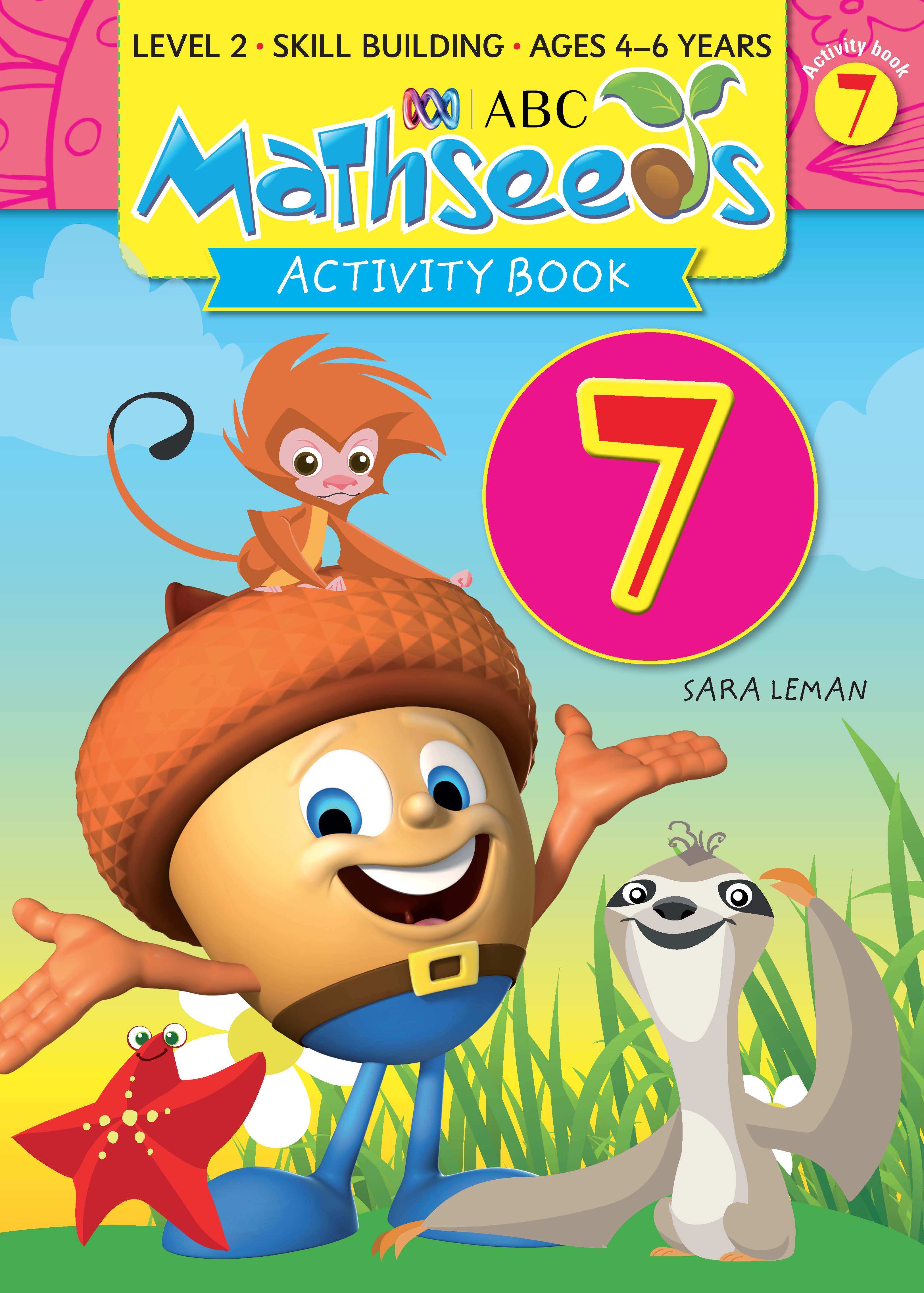 Picture of ABC Mathseeds Activity Book 7 Level 2 Ages 4-6