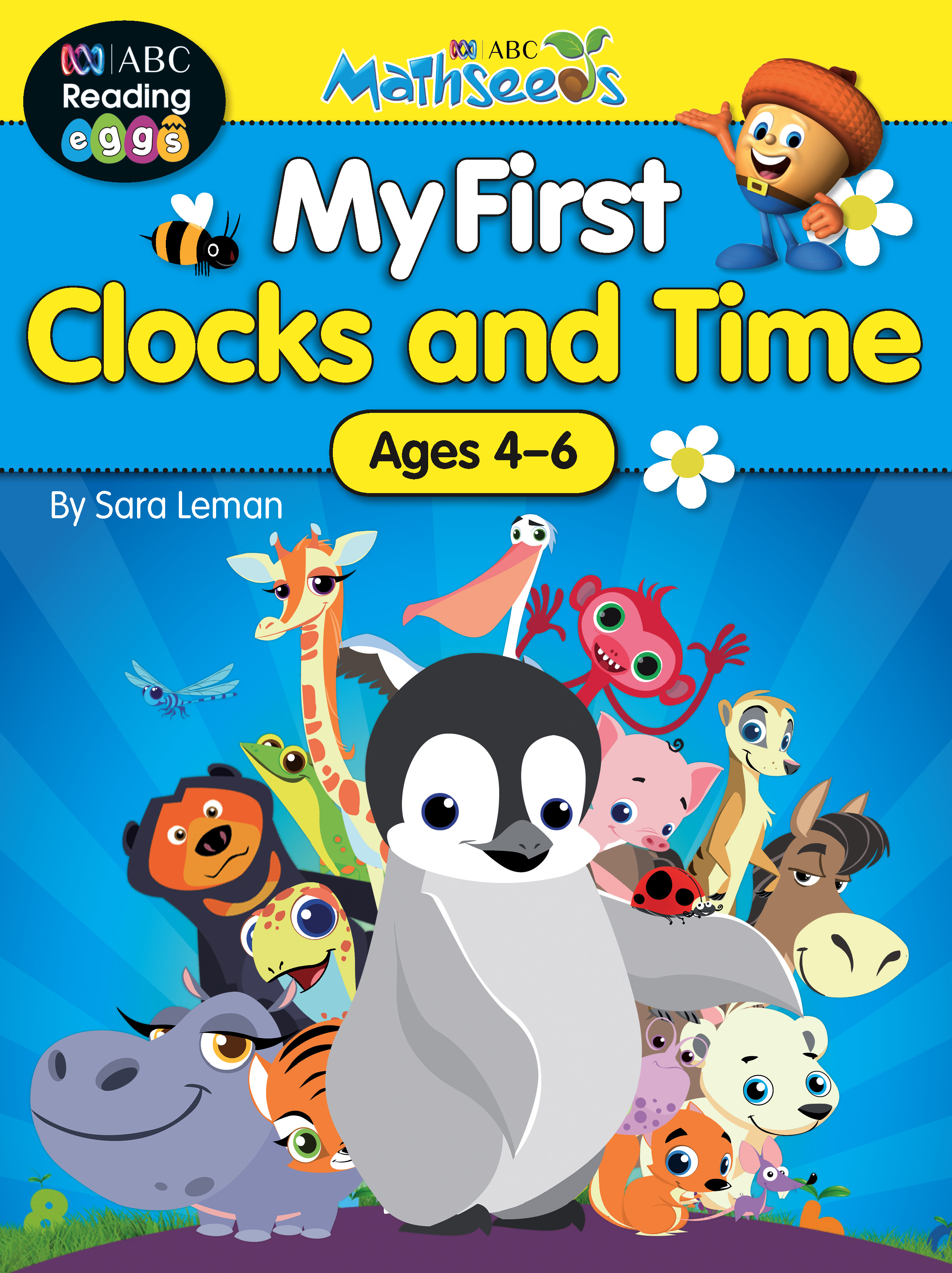 Picture of ABC Mathseeds My First Clocks and Time Activity Book