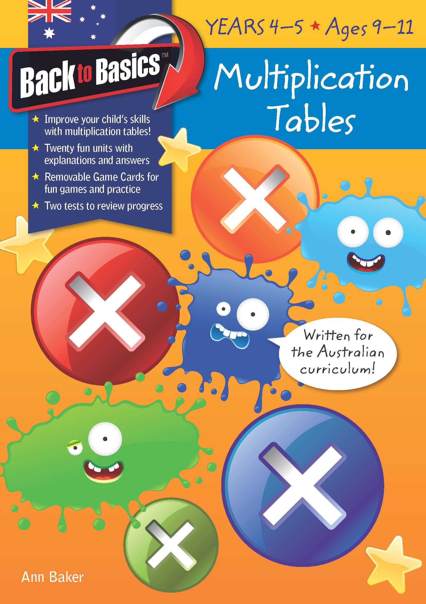 Picture of Back to Basics - Multiplication Tables book 2 Years 4-5