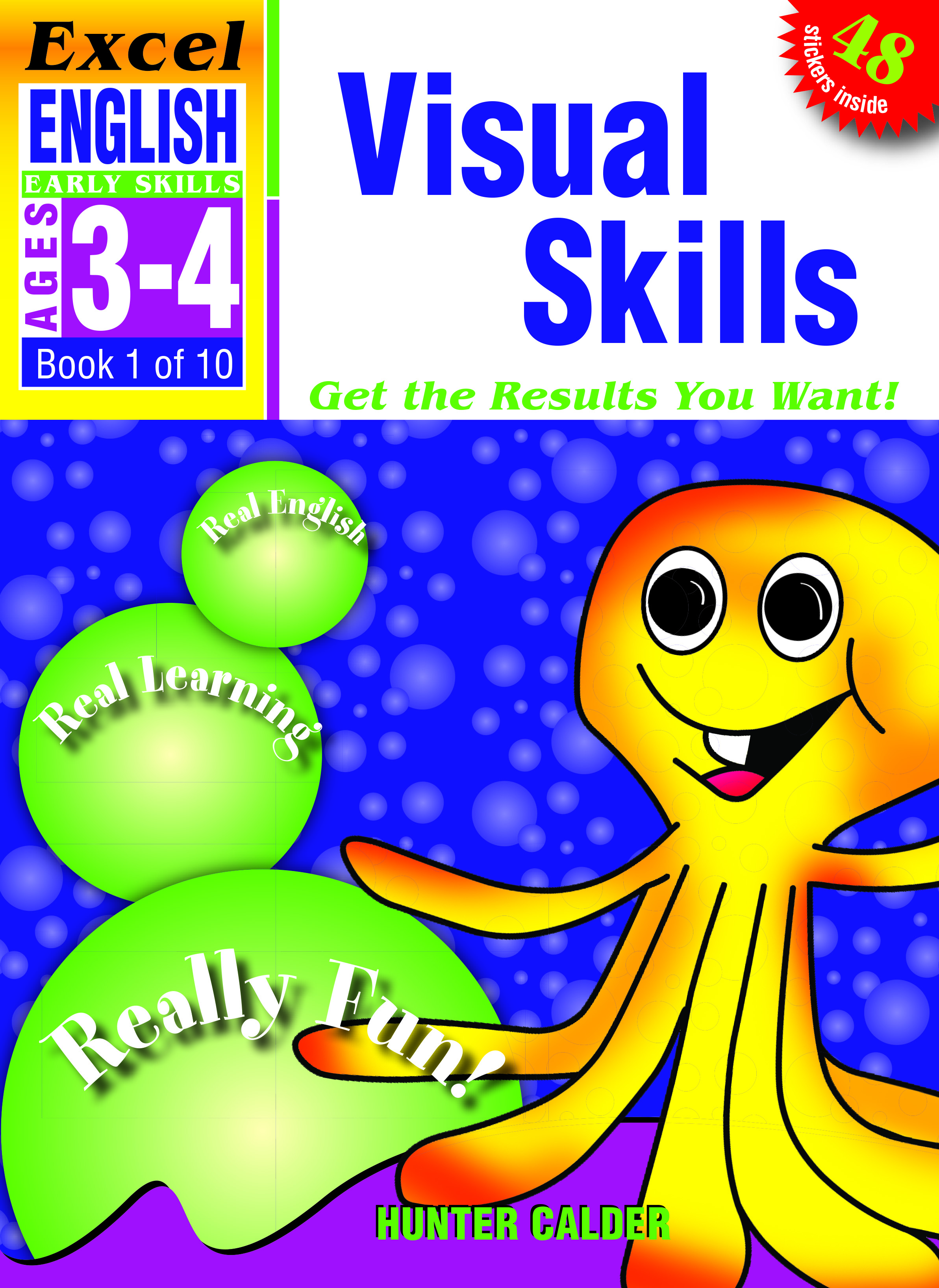 Picture of Excel Early Skills English Book 1: Visual Skills Ages 3-4