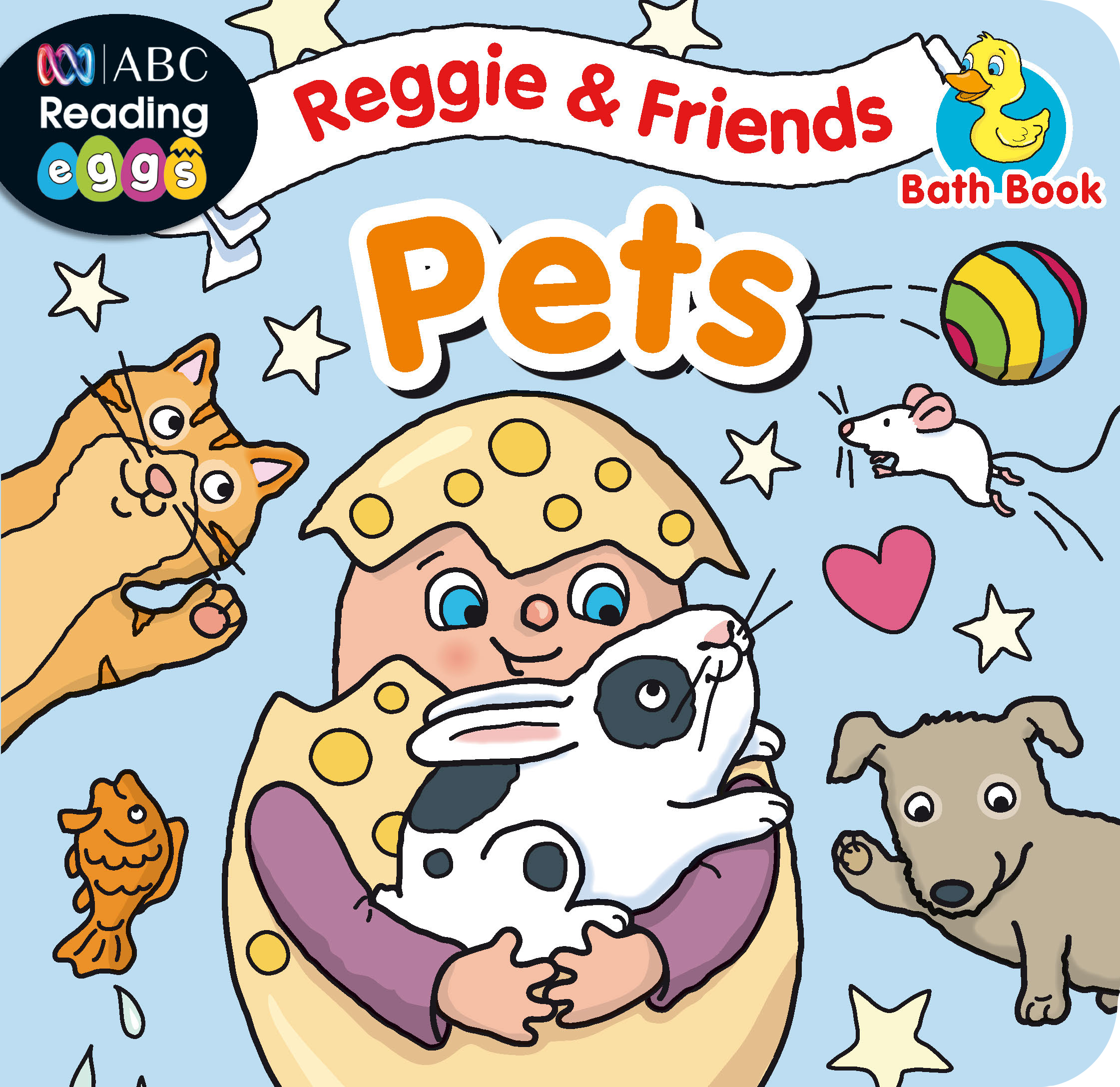 Picture of ABC Reading Eggs Bath Book - Reggie & Friends: Pets